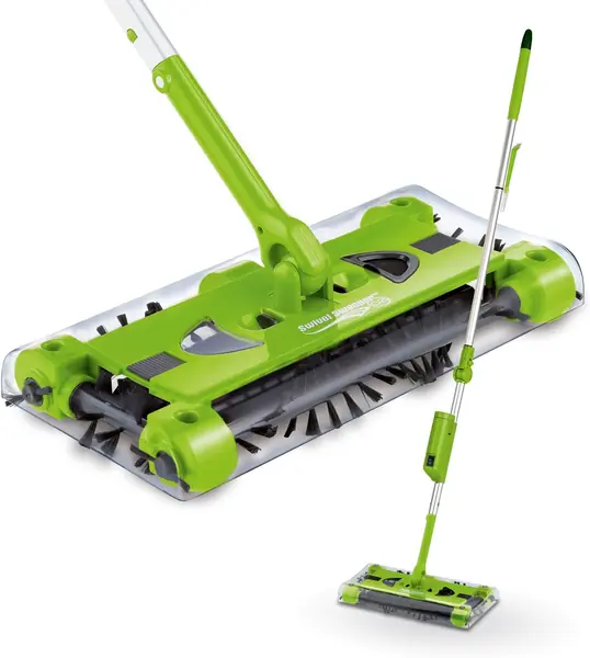 Swivel Sweeper Akku-Besen - einfache Krümelaufnahme